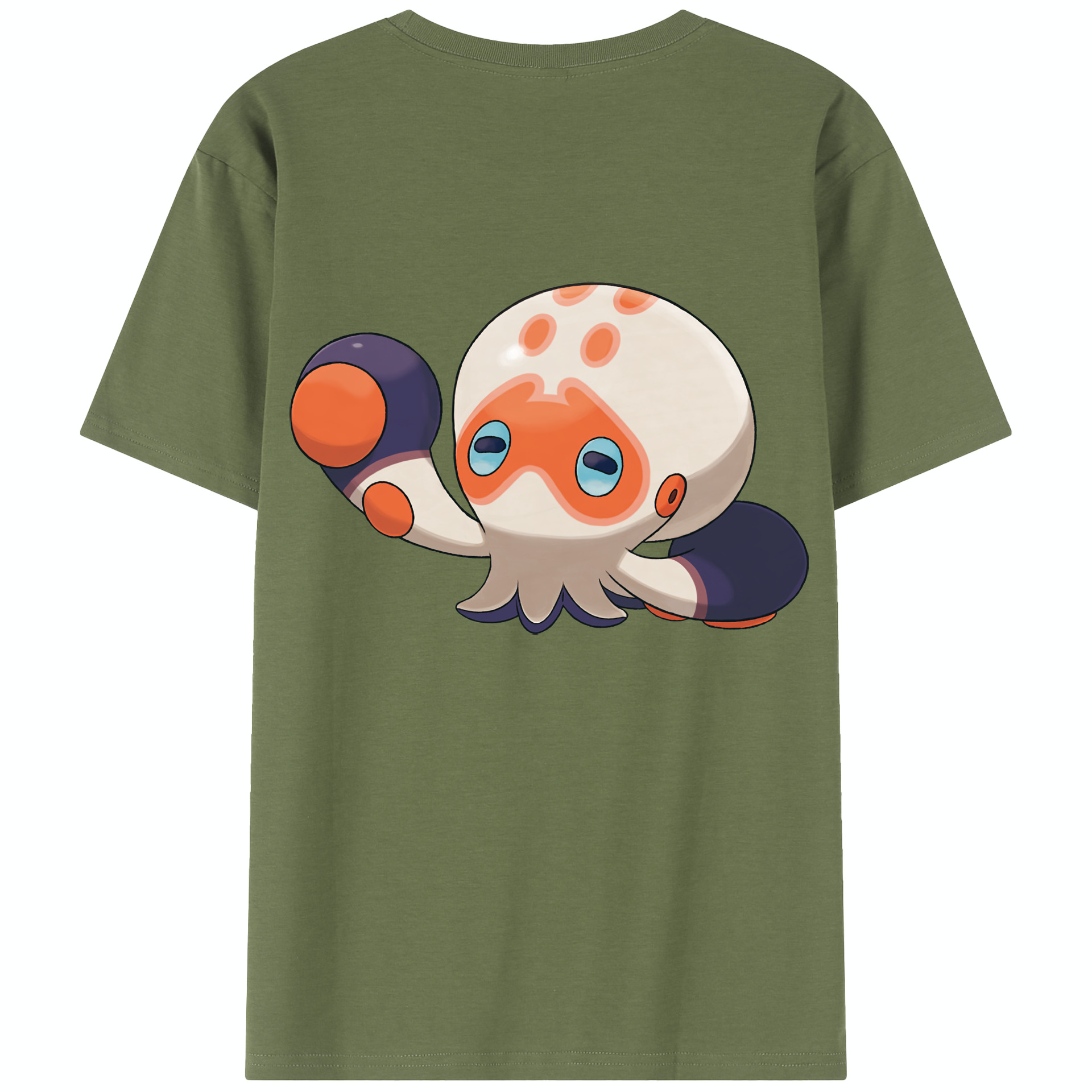 （画像用） ポケットモンスター Pokémon 綿100％半袖Tシャツ（背面プリント）